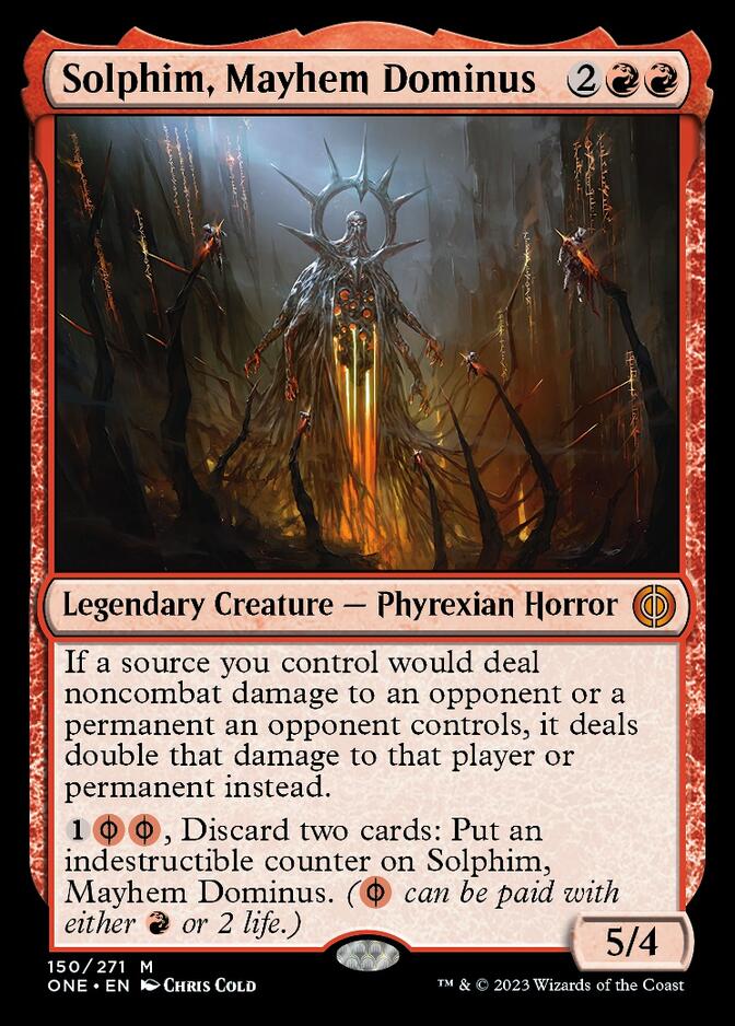 Solphim, Mayhem Dominus [Pyrexia: Todos serán uno] 