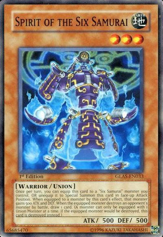 Espíritu de los Seis Samuráis [GLAS-EN033] Común 