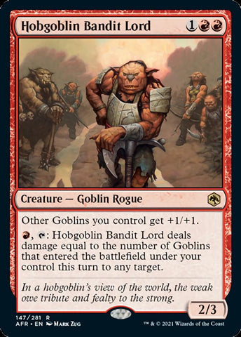 Hobgoblin Bandit Lord [Dragones y Mazmorras: Aventuras en los Reinos Olvidados] 