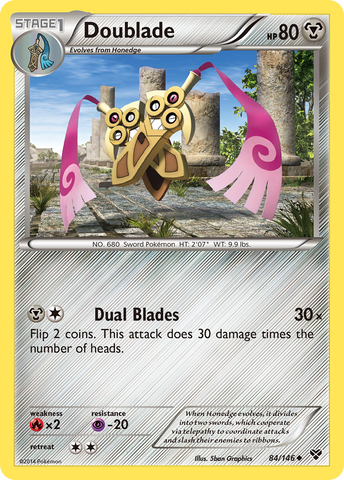 Doble hoja (84/146) [XY: Conjunto básico] 