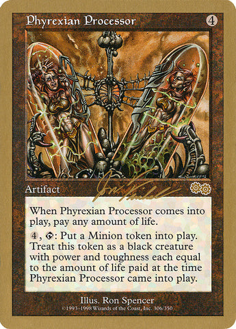 Procesador Phyrexian (Jon Finkel) [World Championship Decks 2000] 